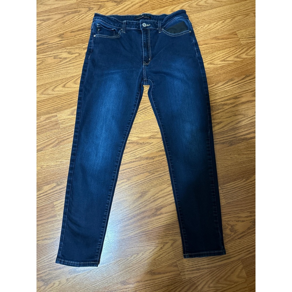 KanCan Los Angeles Dark Wash Skinny Jeans KC7254LYB Size 13 30 Indigo Stretch